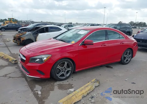 2018 Mercedes-Benz Cla 250 z USA, uszkodzony, nr VIN WDDSJ4EB9JN605362